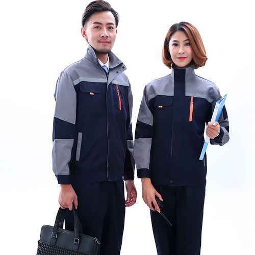 長(zhǎng)袖工作服套裝男耐磨汽修電焊工裝冬季勞保工廠(chǎng)車(chē)間維修立領(lǐng)上衣