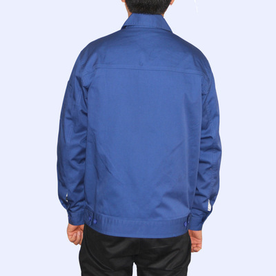 廠家供應(yīng)現(xiàn)貨定做工作服 專業(yè)勞保服工裝，男女通用